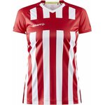CRAFT Progress 2.0 Stripe Jersey W Bright red/white (430900)