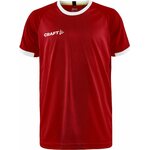 CRAFT Progress 2.0 Graphic Jersey JR Bright red/white (430900)