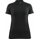 CRAFT ADV Seamless -naisten saumaton pikeepaita Musta (999000)