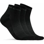 CRAFT CORE Dry Mid Sock 3-Pack Black (999000)