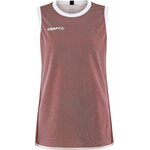 CRAFT Progress Reversible Basket Singlet W Bright red/white (430900)