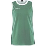 CRAFT Progress Reversible Basket Singlet W Team green/white (651900)