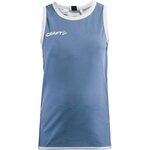 CRAFT Progress Reversible Basket Singlet Jr Club cobolt/white (346900)