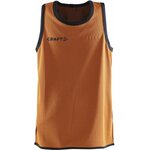 CRAFT Progress Reversible Basket Singlet Jr Pulp/black (575999)