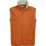 CLIQUE Basic -miesten softshell-liivi Tumma oranssi (18)