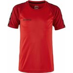 CRAFT Squad Go Contrast Jersey Jr Bright red/express (430476)