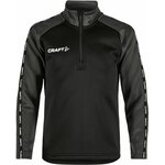 CRAFT Squad 2.0 Half Zip Jr Black/granite (999985)