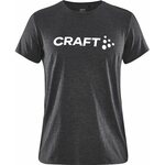 CRAFT Community Logo SS Tee W Black melange (999200)