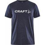 CRAFT Community Logo SS Tee Jr Navy melange (390200)