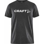 CRAFT Community Logo SS Tee Jr Black melange (999200)