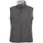 CLIQUE Basic -naisten softshell-liivi Lyijy (96)