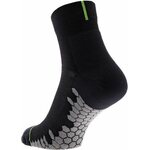 INOV-8 3 Season -lyhytvartiset ulkoilusukat keväästä syksyyn (tuplapakkaus) Musta/harmaa