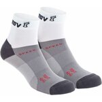 INOV-8 Speed Sock Mid (twin pack) White