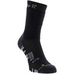 INOV-8 Thermo -korkeavartiset treenisukat ulkoiluun (tuplapakkaus) Musta