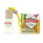 MOJE AUTO INSENTI WOOD ilmanraikastinpullo 8ML Sitruuna ja minttu