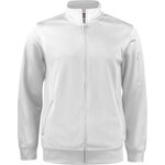 CLIQUE Basic Active -unisex-mallinen collegetakki Valkoinen (00)