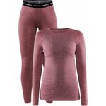 CRAFT CORE Wool Merino Set W Ruusu-Melange (414200)