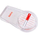 KANPAS MTB-43-F karttatelinekompassi Clear