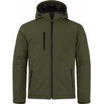CLIQUE Padded Hoody Softshell Sumunvihreä (75)