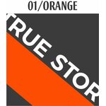 TRUE STORY Classic mesh o-shirt short sleeves, kids - 01 Orange