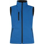 CLIQUE Padded -naisten topattu softshell-liivi Keskisininen (55)