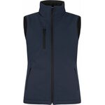 CLIQUE Padded -naisten topattu softshell-liivi Tummansininen (580)