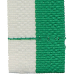 Q-mitalinauha 20 mm Valkoinen/vihreä