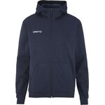 CRAFT Community 2.0 Logo FZ Hoodie M Laivastonsininen (390000)