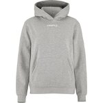 CRAFT Community 2.0 -naisten logollinen huppari Meleerattu harmaa (950000)
