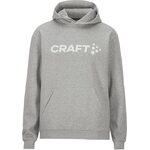 CRAFT Community 2.0 -miesten logollinen huppari Meleerattu harmaa (950000)