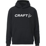 CRAFT Community 2.0 -miesten logollinen huppari Musta (999000)