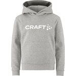 CRAFT Community 2.0 -lasten logollinen huppari Meleerattu harmaa (950000)
