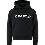 CRAFT Community 2.0 -lasten logollinen huppari Musta (999000)
