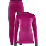 CRAFT CORE Dry Baselayer Set W Roxo-Granite (486985)