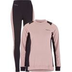 CRAFT CORE Dry Baselayer Set W Charm/tumma luumu (726499)