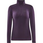 CRAFT CORE Gain -naisten puolivetoketjullinen välikerrospaita Topaasi (779000)