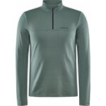 CRAFT CORE Gain -miesten puolivetoketjullinen välikerrospaita Timjami (626000)