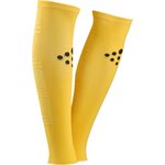 CRAFT Premier Athlete socks W-O Foot Ruotsin keltainen (552000)