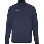 CRAFT Squad Go -miesten puolivetoketjullinen treenitakki Laivastonsininen (390000)