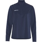 CRAFT Squad Go -naisten puolivetoketjullinen treenitakki Laivastonsininen (390000)