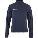 CRAFT Evolve 2.0 -naisten puolivetoketjullinen välikerrospaita Laivastonsininen (390000)