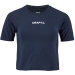 CRAFT Rush 2.0 Crop Tee W Laivastonsininen (390000)