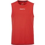 CRAFT Rush 2.0 Crop Singlet M Kirkkaan punainen (430000)