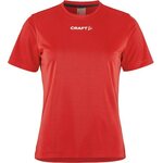 CRAFT Squad Go Function Tee W Kirkkaan punainen (430000)
