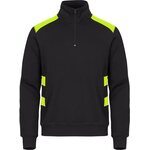 CLIQUE Ambition -unisex-mallinen puolivetoketjullinen collegepaita Huomiokeltainen (11)