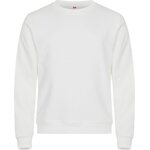 CLIQUE Miami -unisex-mallinen collegepaita Luonnonvalkoinen (01)