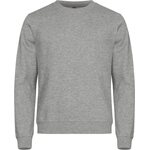 CLIQUE Miami -unisex-mallinen collegepaita Meleerattu harmaa (95)