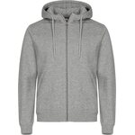 CLIQUE Miami -unisex-mallinen hupparitakki Meleerattu harmaa (95)