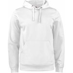 CLIQUE Basic Active -unisex-mallinen huppari Valkoinen (00)