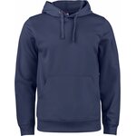 CLIQUE Basic Active -unisex-mallinen huppari Tummansininen (580)